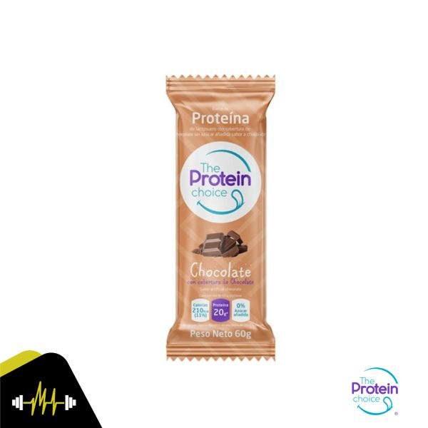 THE PROTEIN CHOICE BARRA DE PROTEINA CHOCOLATE 60g