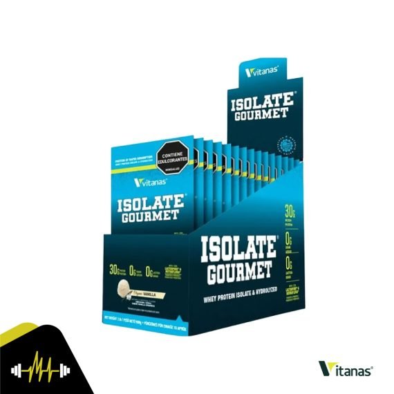 VITANAS ISOLATE GOURMET ORGANIC VAINILLA SOBRE 34g