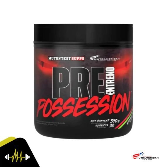 Nutramerican Pre-entreno Possession Strawberry Kiwi 30 serv