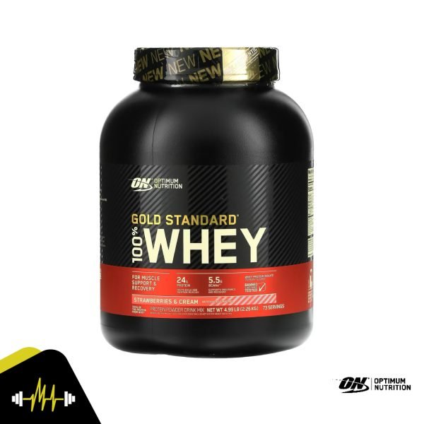 Gold Standard 100% Whey strawberry 5lbs