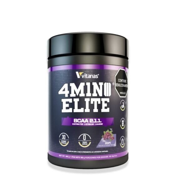 4MINO ELITE GRAPE 30SERV