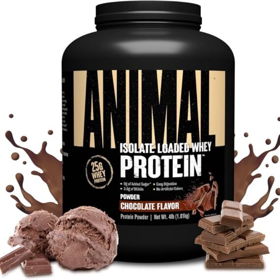 ANIMAL ISOLATE LOADED WHEY PROTEIN CHOCOLATE 4LB