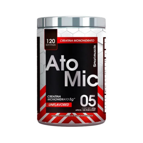 ATOMIC MONOHIDRATO UNFLAVORED 120 SERV.