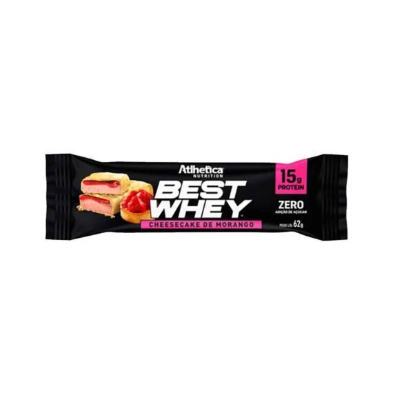 BARRA DE PROTEINA BEST WHEY CHEESCAKE DE MORA 15GRS
