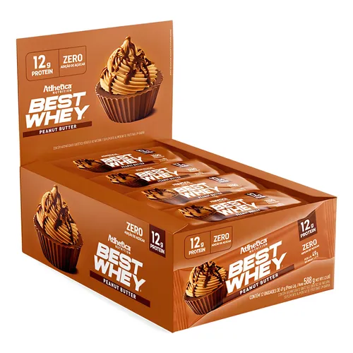 BARRA DE PROTEINA BEST WHEY PENUT BUTTER