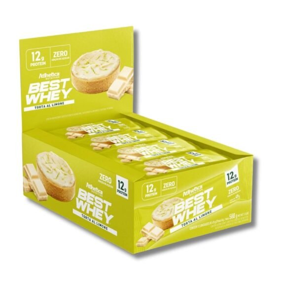 BARRA DE PROTEINA BEST WHEY TORTA DE LIMON 49GRS