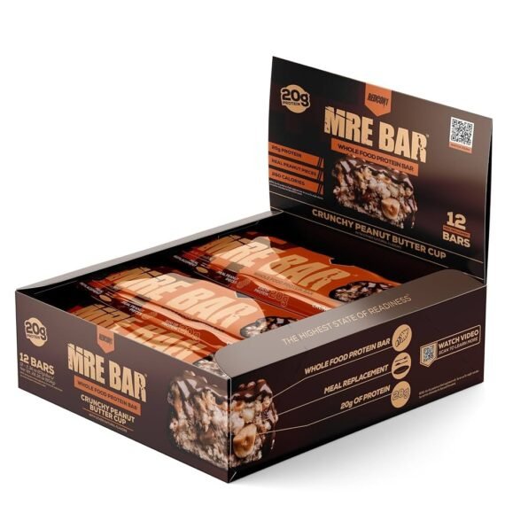 BARRA MRE BAR CRUNCHY PEANUT 20 GR - PROTEINA