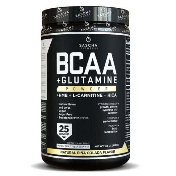 BCAA + GLUTAMINE NATURAL PIÑA COLADA 362GRS