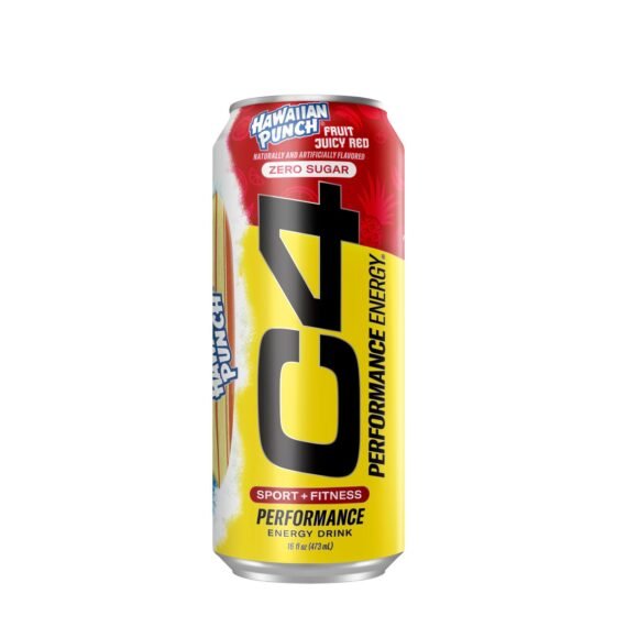 C4 16OZ HAWAIIAN PUNCH FRUIT JUICY RED