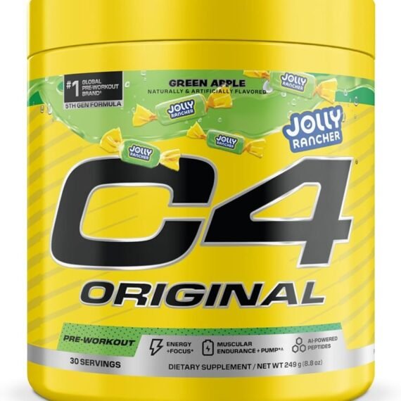 C4 PREWORKOUT GREEN APPLE 30SERV