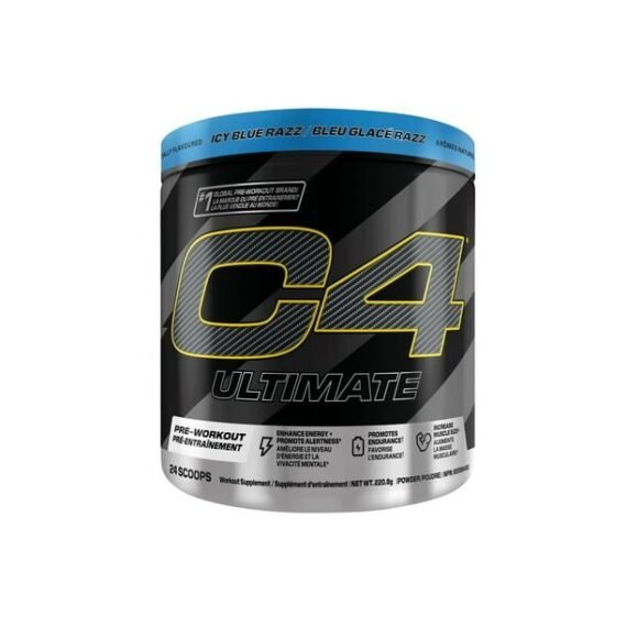 C4 ULIMATE ICY BLUE RAZZ 12SERV