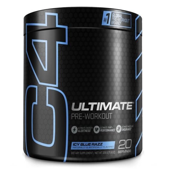 C4 ULIMATE ICY BLUE RAZZ 20SERV