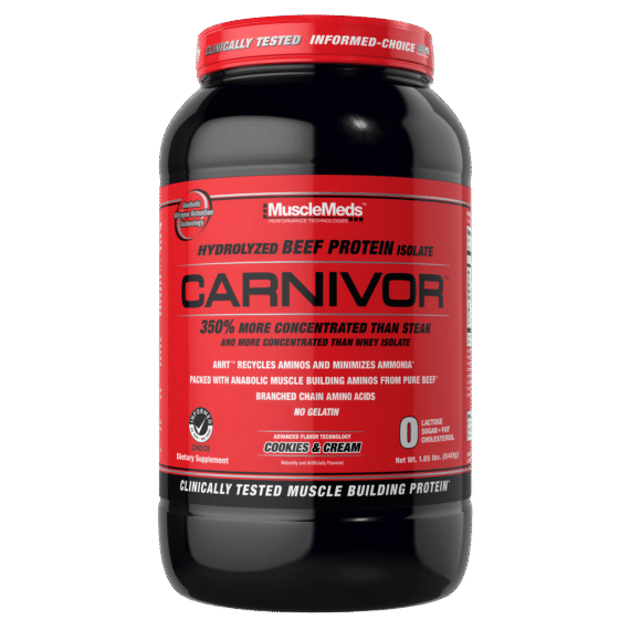 CARNIVOR ISOLATE BEEF PROTEIN COOKIES & CREAM 2LB