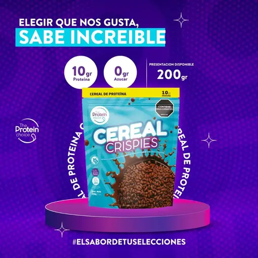 CEREAL CRISPIES DE PROTEINA 200G