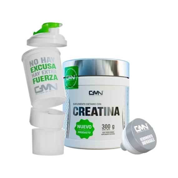 COMBO GMN CREATINA 300G + SHAKE