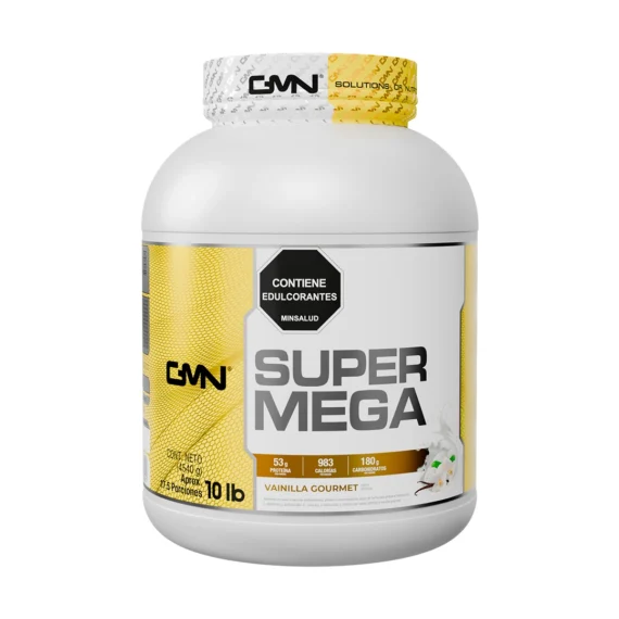 GMN SUPER MEGA GAINER VAINILLA 10LB