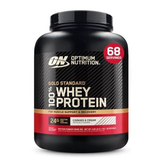 GOLD STANDARD WHEY COOKIES & CREAM 5LB