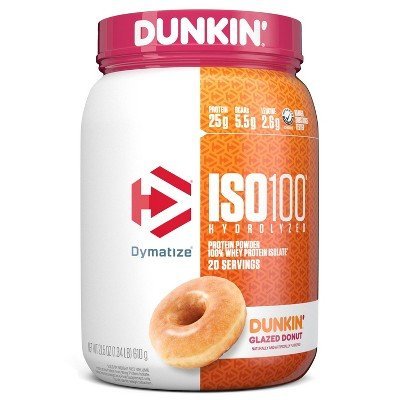 ISO100 DUNKIN GLAZED DONUT 20SERV 1.3LB