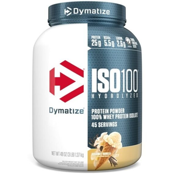 ISO100 HYDROLYZED VAINILLA 3LB
