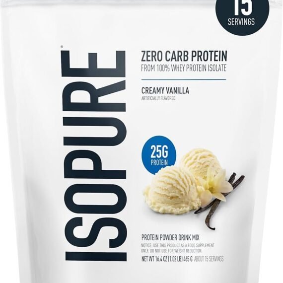 ISOPURE CREAMY VAINILLA 1LBS