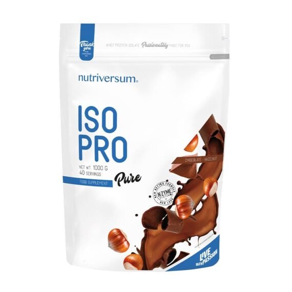 ISO PRO HAZELNUT CHOCOLATE 1000G