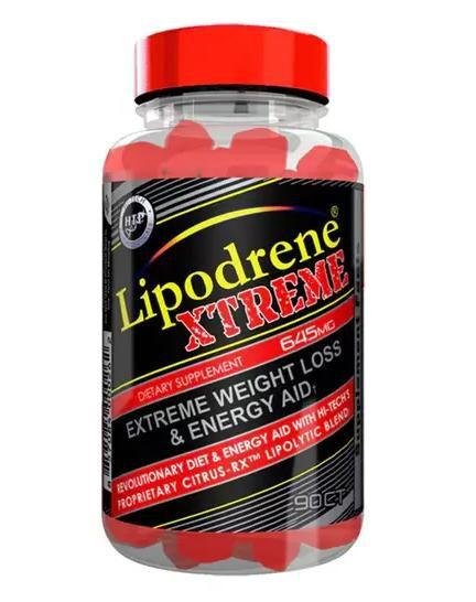 LIPODRENE XTREME ROJO 90CAP
