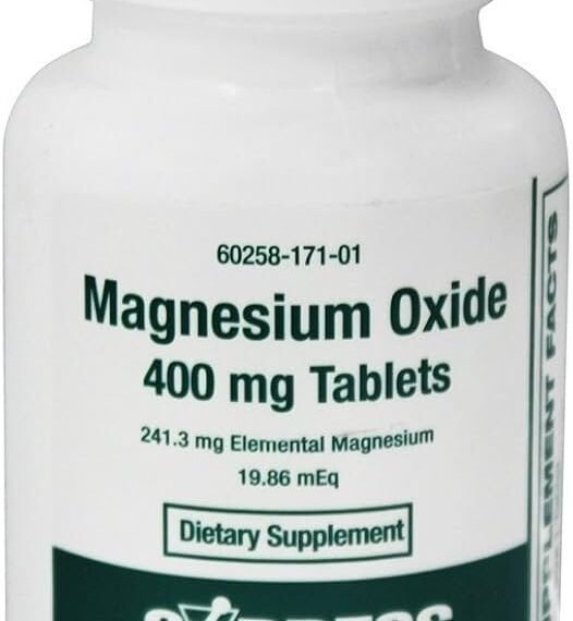 MAGNESIUM OXIDE 400MG 100TAB
