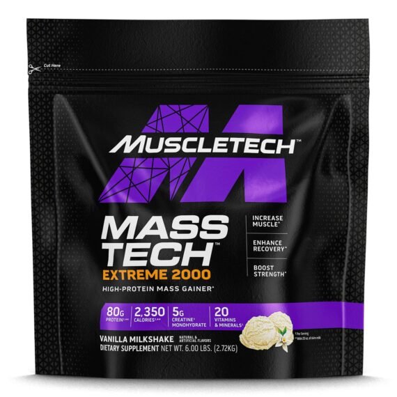 MASSTECH EXTREME 2000 VAINILLA MILKSHAKE 6LB