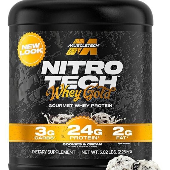 NITRO TECH WHEY GOLD COOKIES & CREAM 5LB