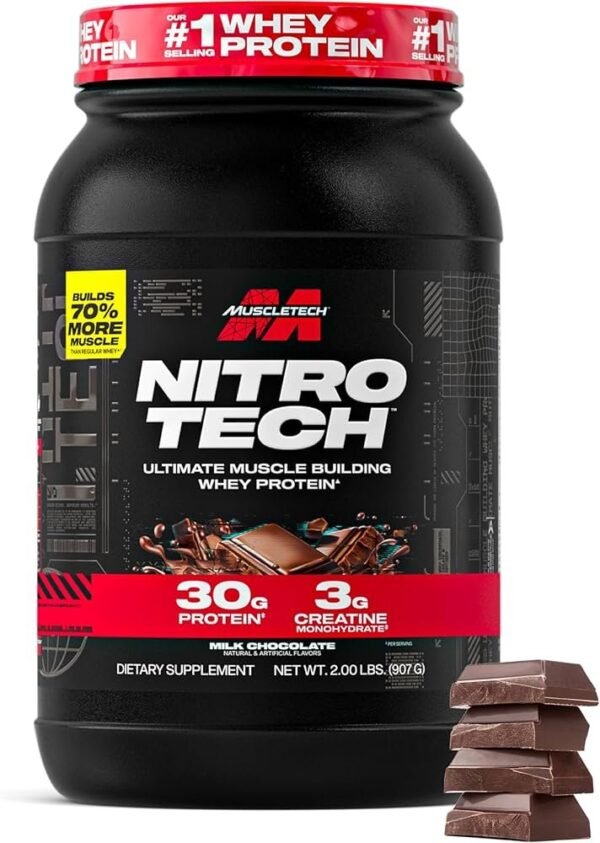 NITRO TECH WHEY PROTEIN MILK CHOCOLATE 2,2LB