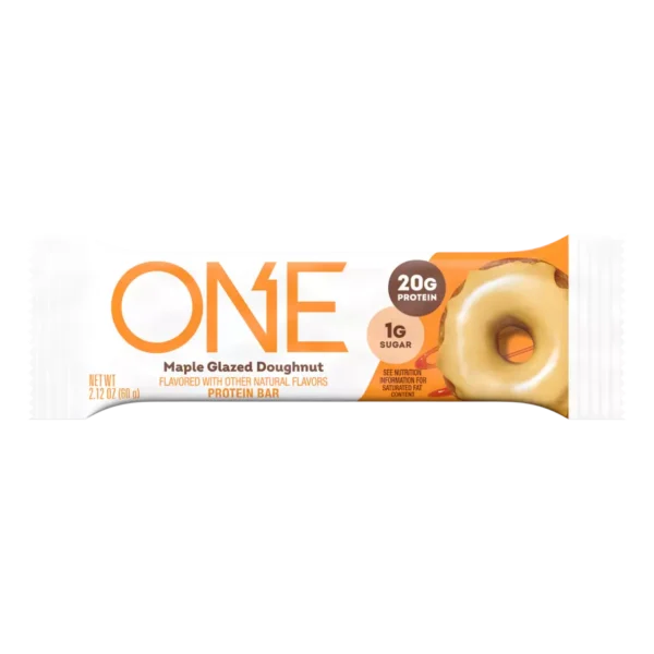 ONE BAR MAPLE GLAZED DOUGHNUT