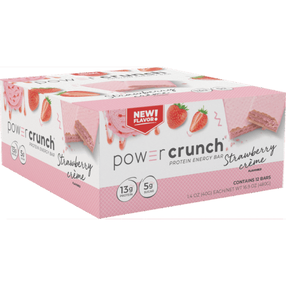 PROTEIN ENERGY BAR STRAWBERRY CREME 40G
