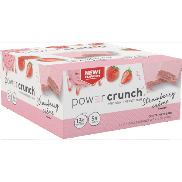 PROTEIN ENERGY BAR STRAWBERRY CREME 40G