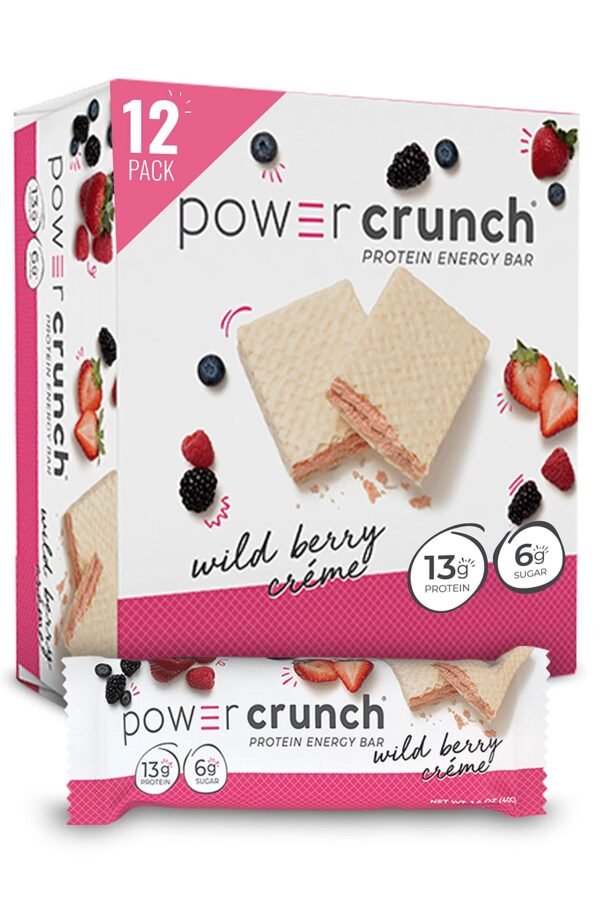 PROTEIN ENERGY BAR WILD BERRY CREME 40G