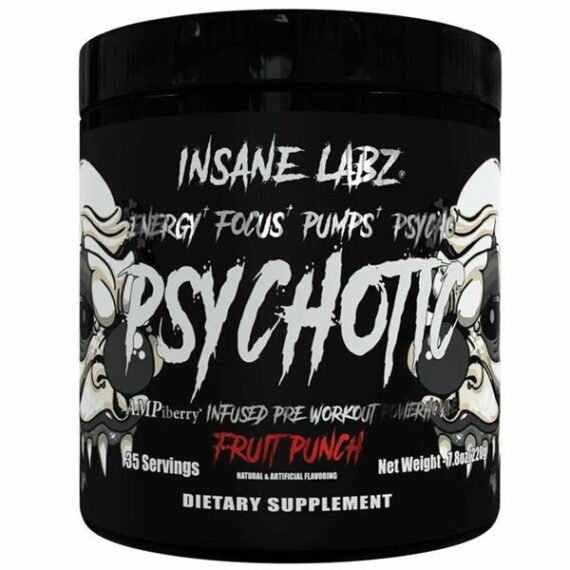 PSYCHOTIC FRUIT PUNCH BLACK 35SERV