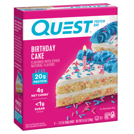QUEST BIRTHDAY CAKE 60G