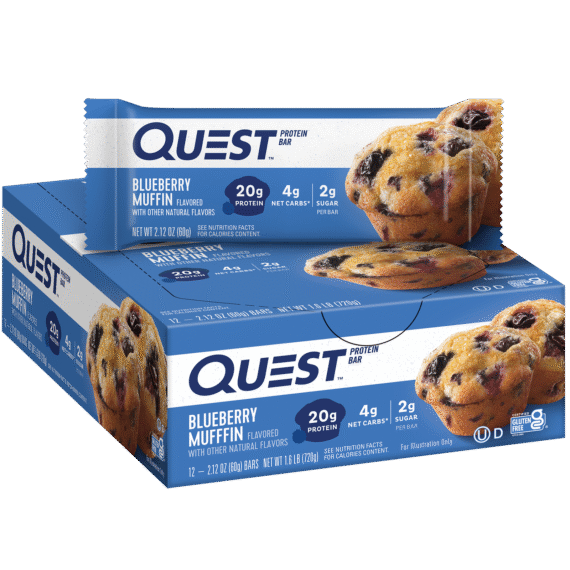 QUEST COOKIE BLUEBERRY MUFFIN 60G