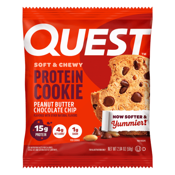 QUEST COOKIE CHOCOLATE PEANUT 60G