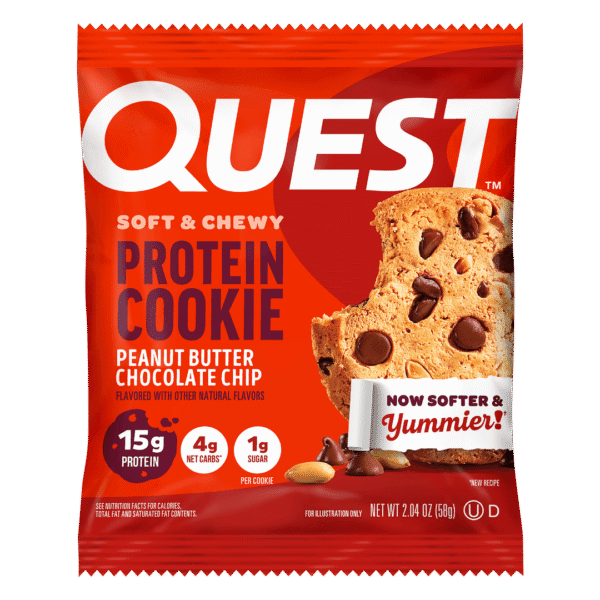 QUEST COOKIE CHOCOLATE PEANUT 60G