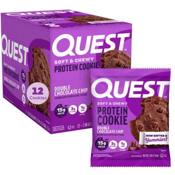 QUEST COOKIE DOUBLE CHOCOLATE CHIP 58G