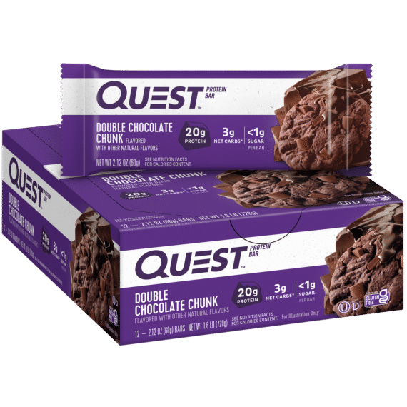 QUEST DOBLE CHOCOLATE CHUNK 60G
