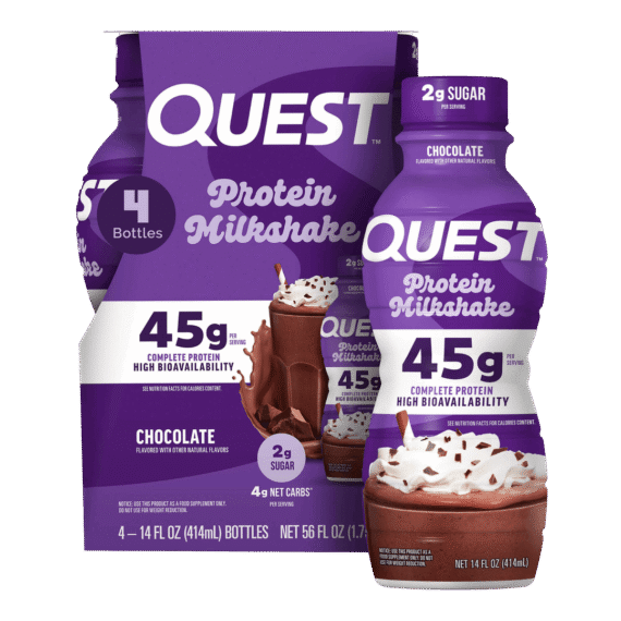 QUEST MILKSHAKE CHOCOLATE 414ML
