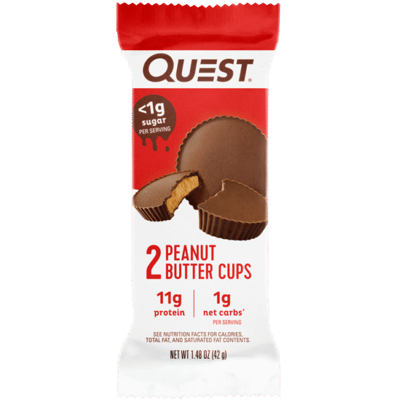 QUEST PEANUT BUTTERCUPS 42G