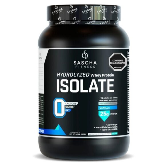 SASCHA FITNESS VAINILLA 2LB