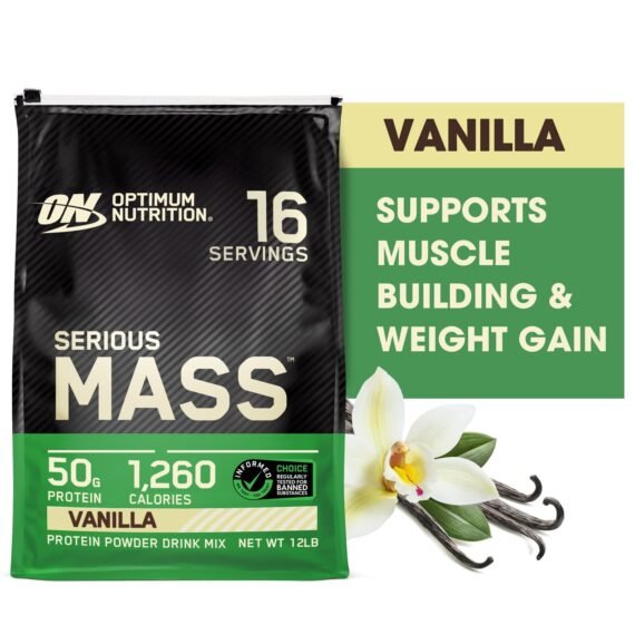 SERIOUS MASS VAINILLA 12LB