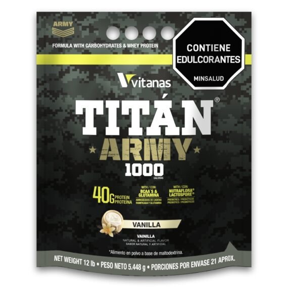 TITAN ARMY VAINILLA 12LB