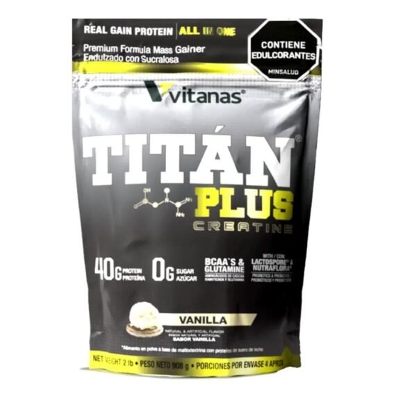 TITAN CREATINE PLUS VAINILLA 2LB