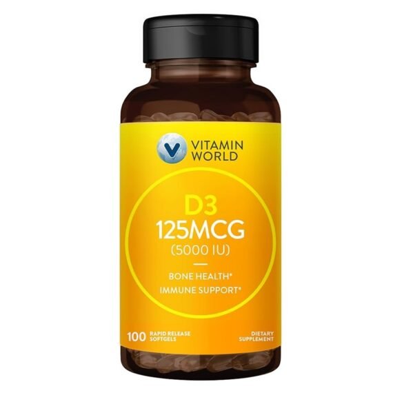 VITAMIN D3 5000IU 100S