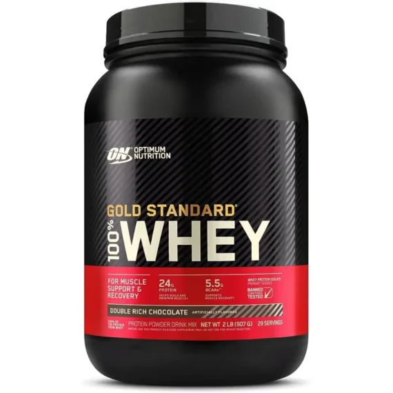 GOLD STANDARD WHEY DOUBLE CHOCOLATE 2LB