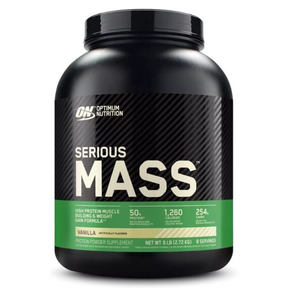 SERIOUS MASS VAINILLA 6LB